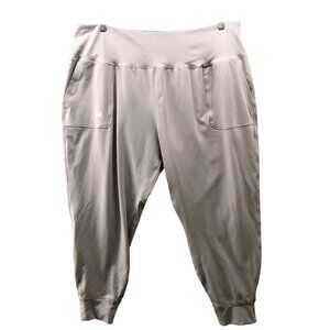 Under Armour Motion‎ Jogger Pants Womens 3X Mauve Fitted Legging High Rise
